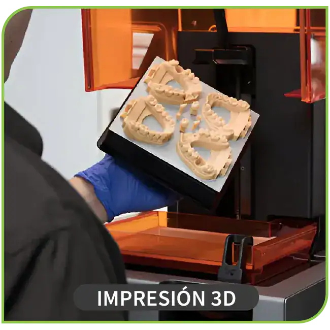 impresion 3D en centro de ortodoncia Lima Peru